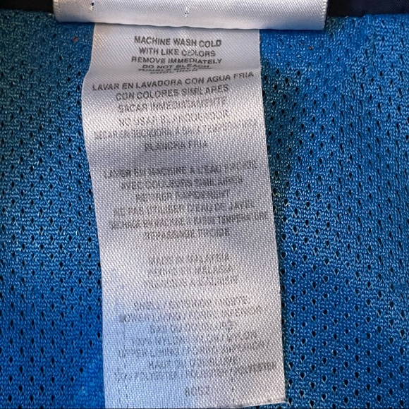 Vintage Adidas Blue Windbreaker Mens Size M - Picture 6 of 7